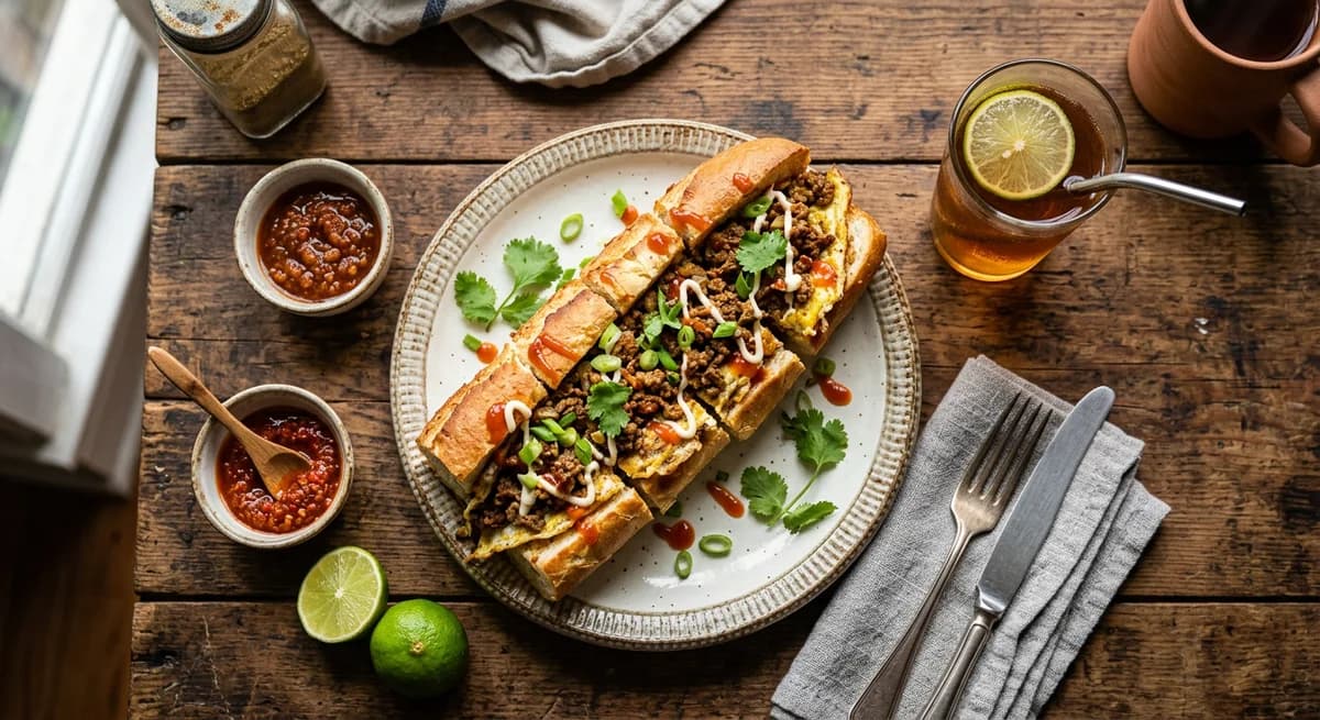 Savory Beef Roti John Recipe