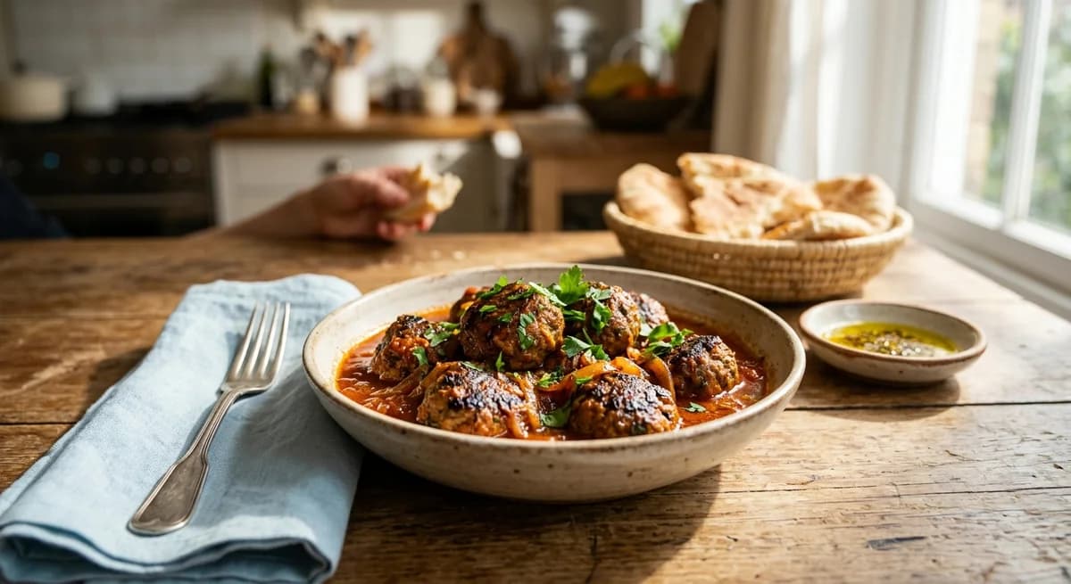 Savory Homestyle Algerian Kefta (Meatballs) Recipe