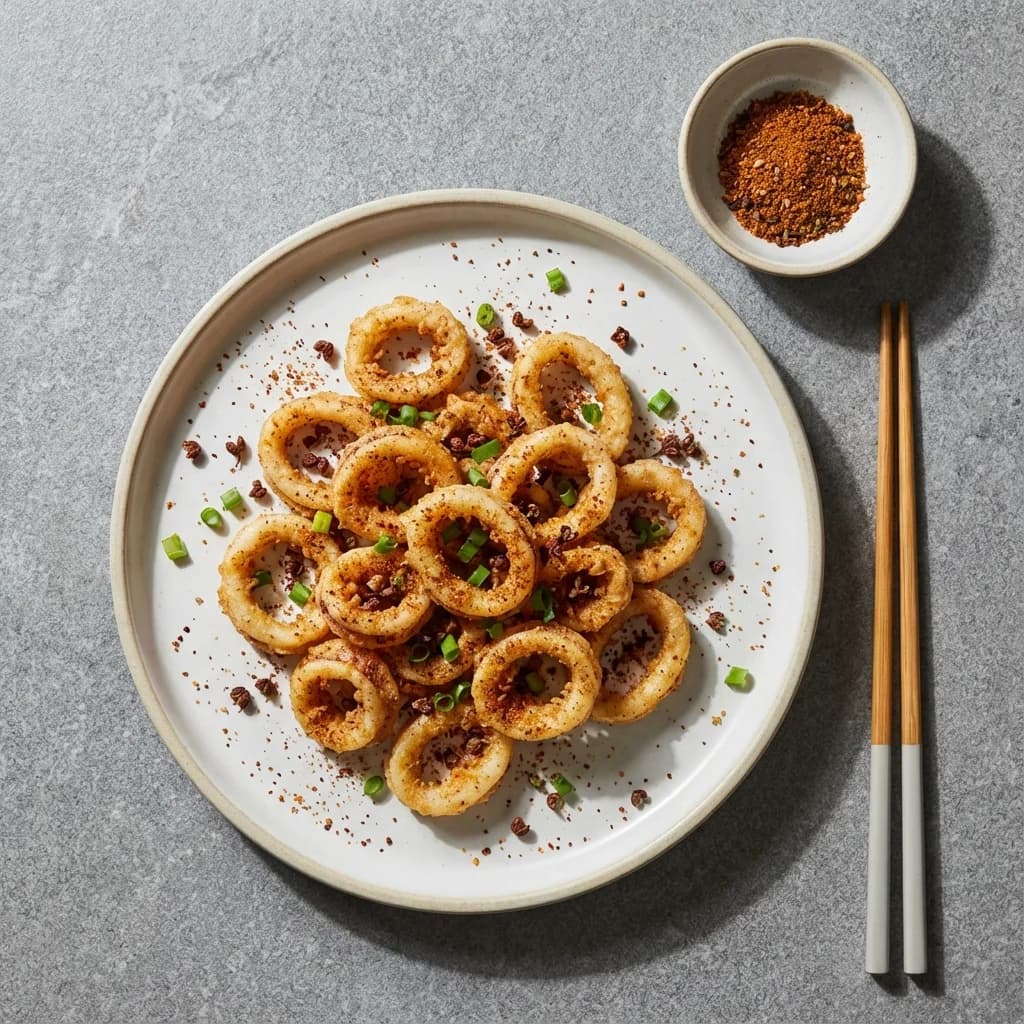 Sichuan Numbing Salt and Pepper Squid