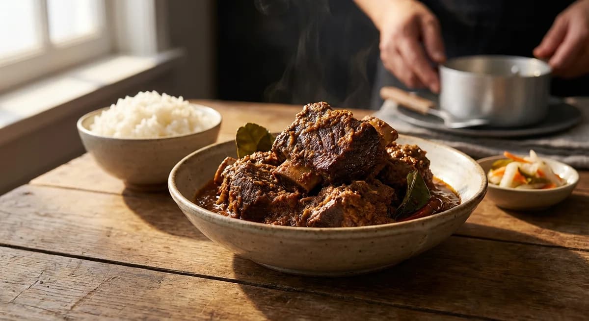 Slow-Braised Short Rib Rendang
