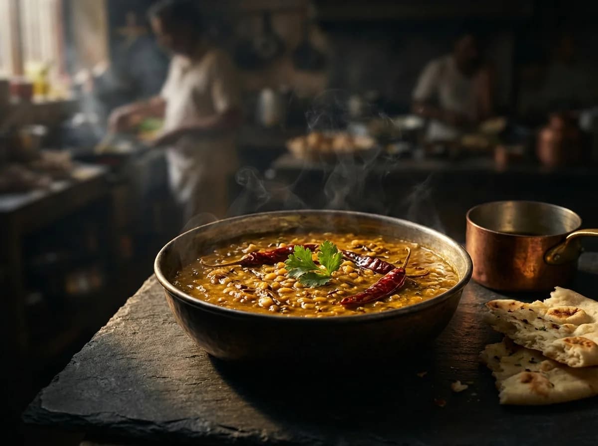 Smoky Dhaba Style Dal Fry