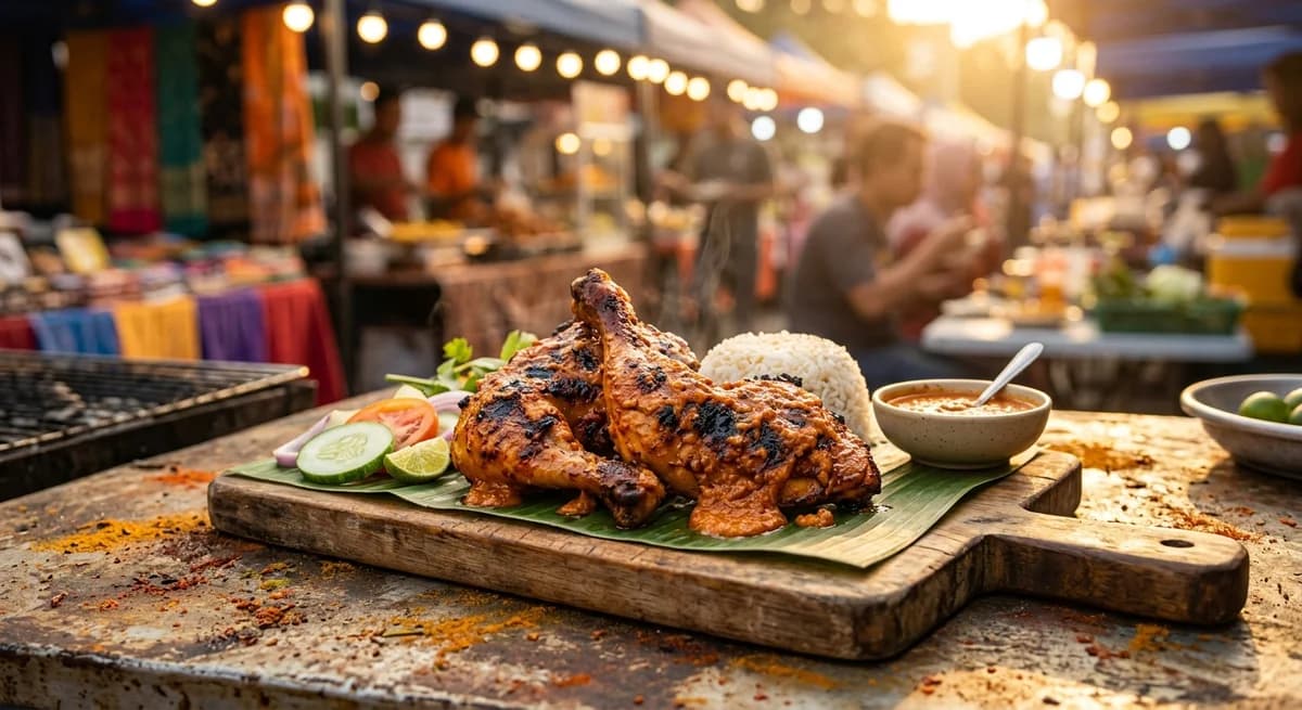 Smoky Grilled Ayam Percik Recipe