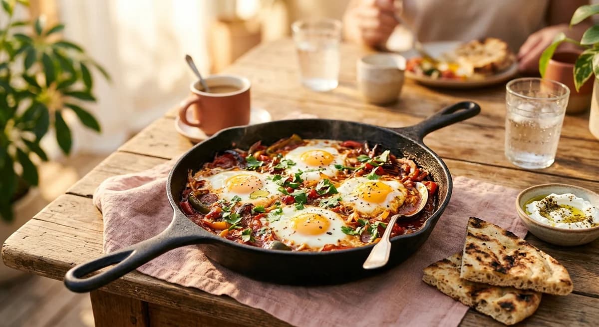 Smoky Middle Eastern Shakshouka Recipe