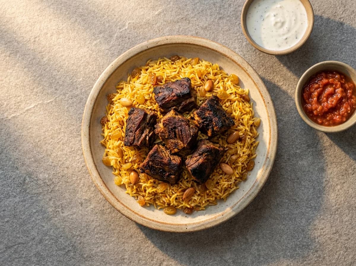 Smoky Oven-Baked Beef Mandi