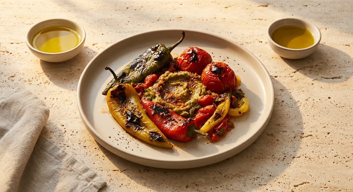 Smoky Roasted Algerian Flafla