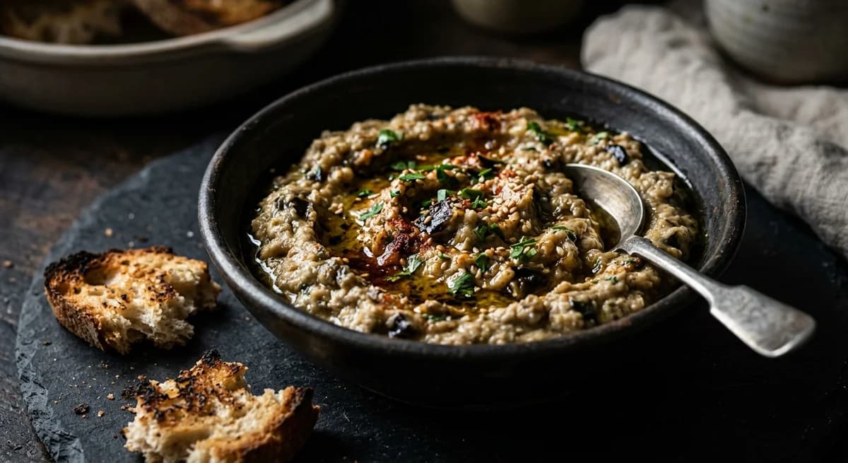 Smoky Roasted Baba Ghanoush Recipe
