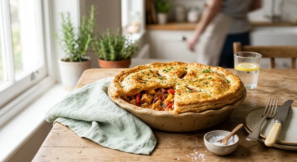 Smoky Spanish Chicken Pie Recipe
