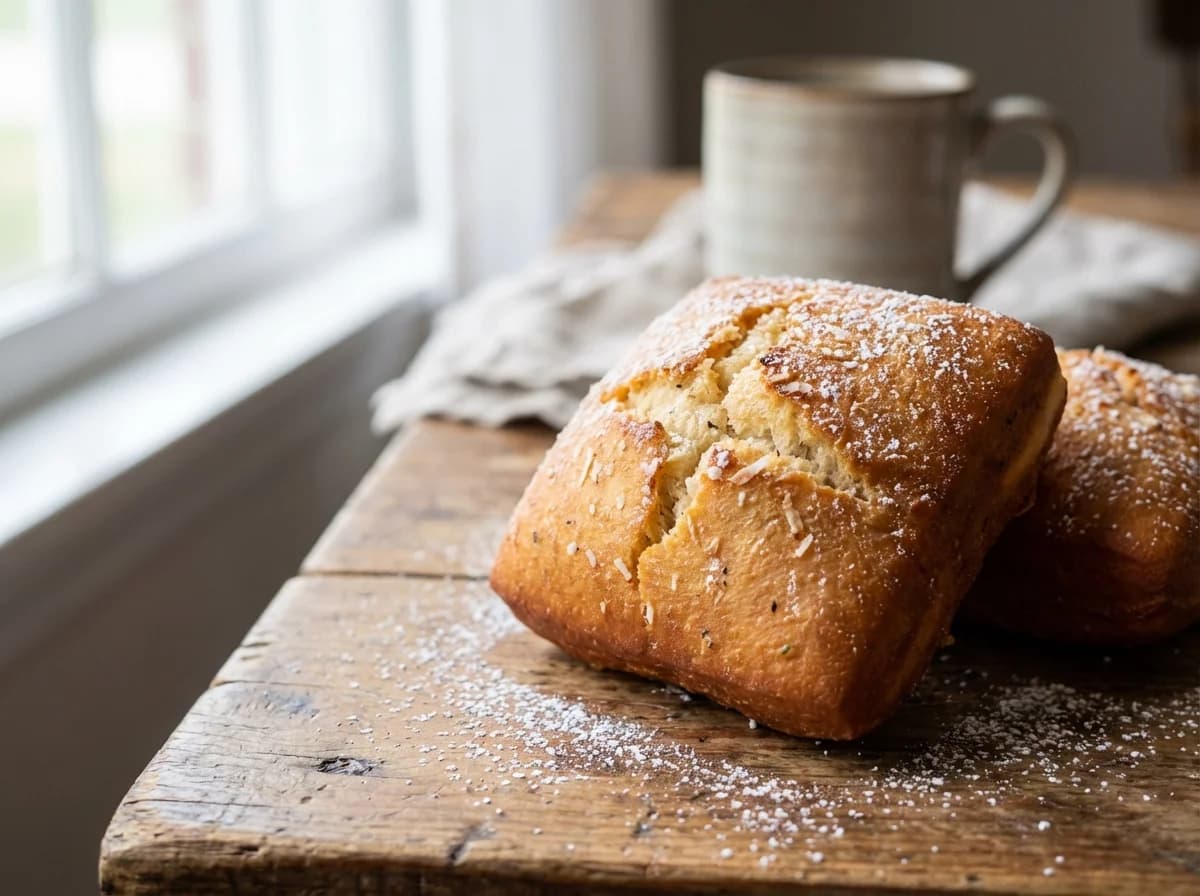 Soft Coconut and Cardamom Mandazi