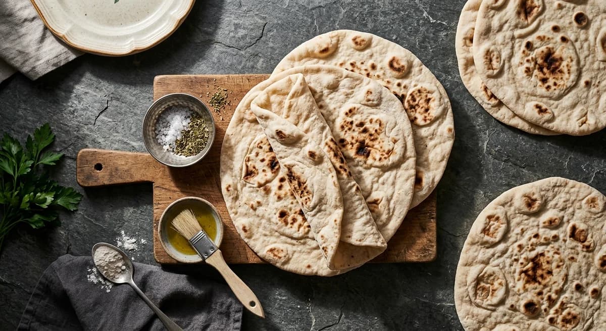 Soft Homemade Shawarma Bread Recipe