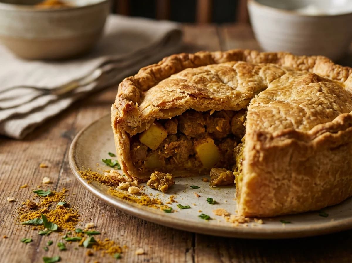 Spicy Curried Lamb Scotch Pie Recipe