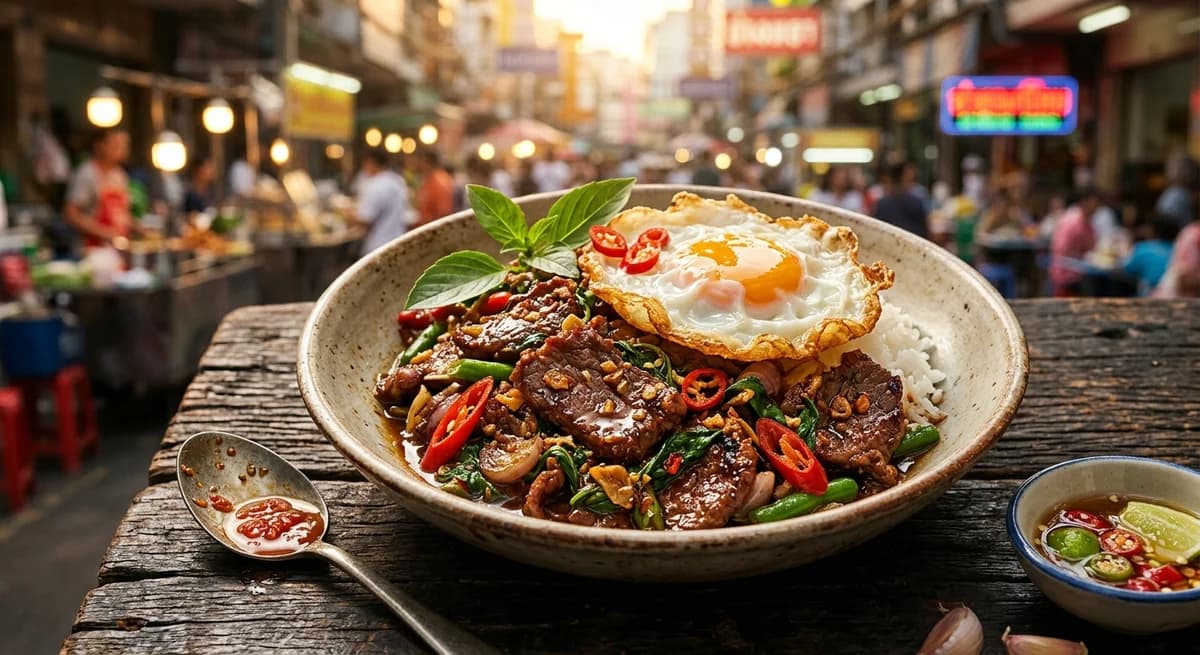 Spicy Homestyle Thai Beef Stir-Fry Recipe