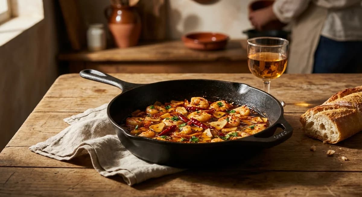 Spicy Smoky Gambas al Ajillo Recipe