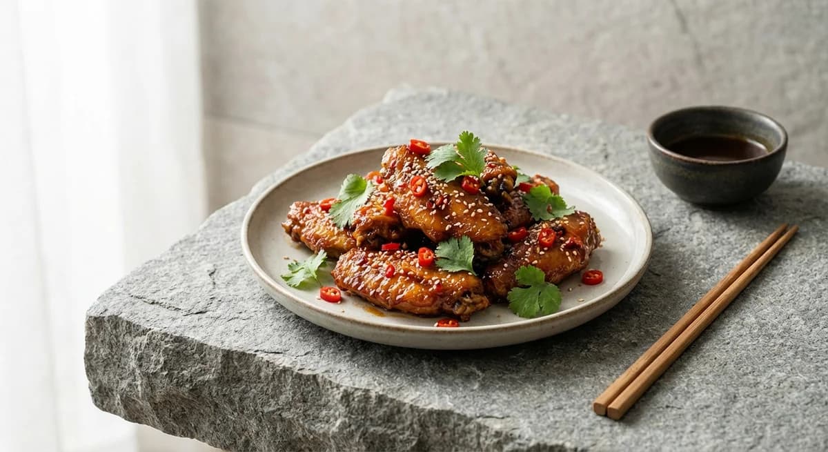 Sticky Mala Honey Wings