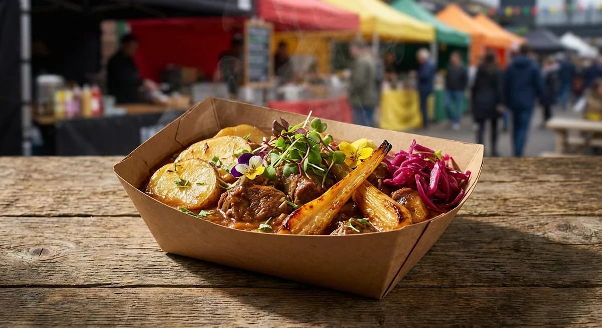 Stout-Braised Lancashire Hotpot with Parsnips