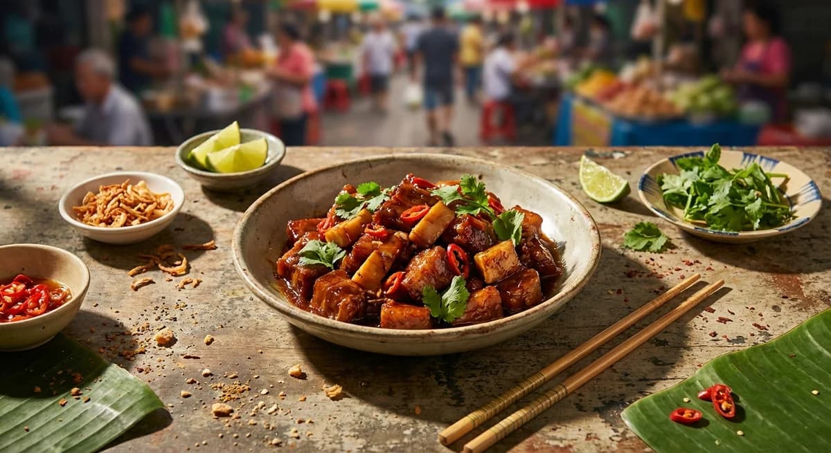 Tender Coconut Caramel Pork Recipe