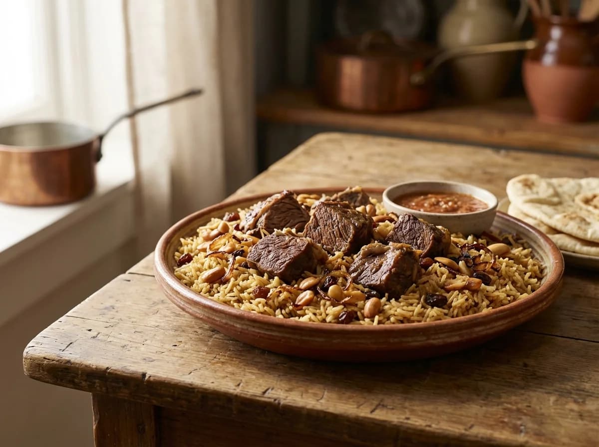 Tender Slow-Cooked Beef Mandi Recipe