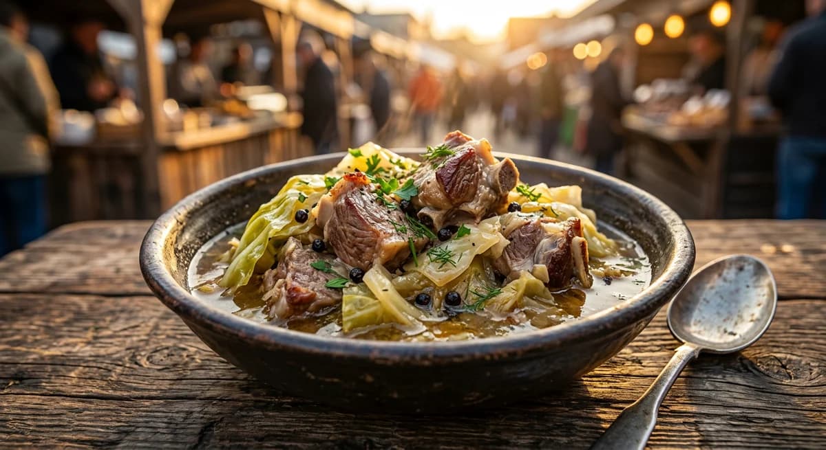 Traditional Norwegian Fårikål Recipe