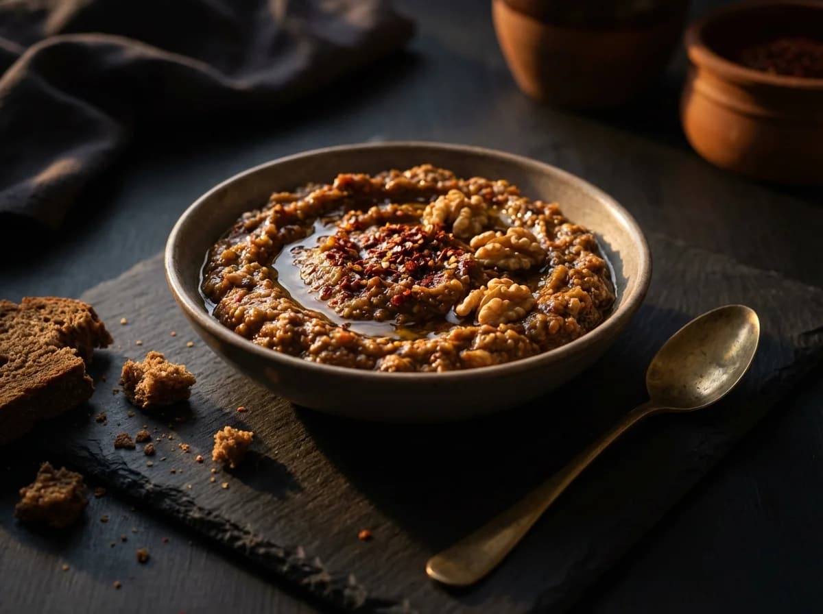 Turkish Spicy Walnut Ezme