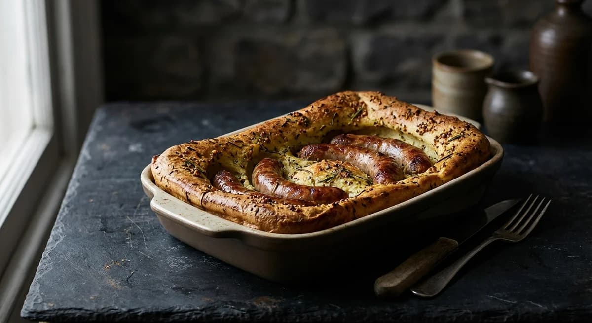 Ultimate Herb and Mustard Toad in the Hole