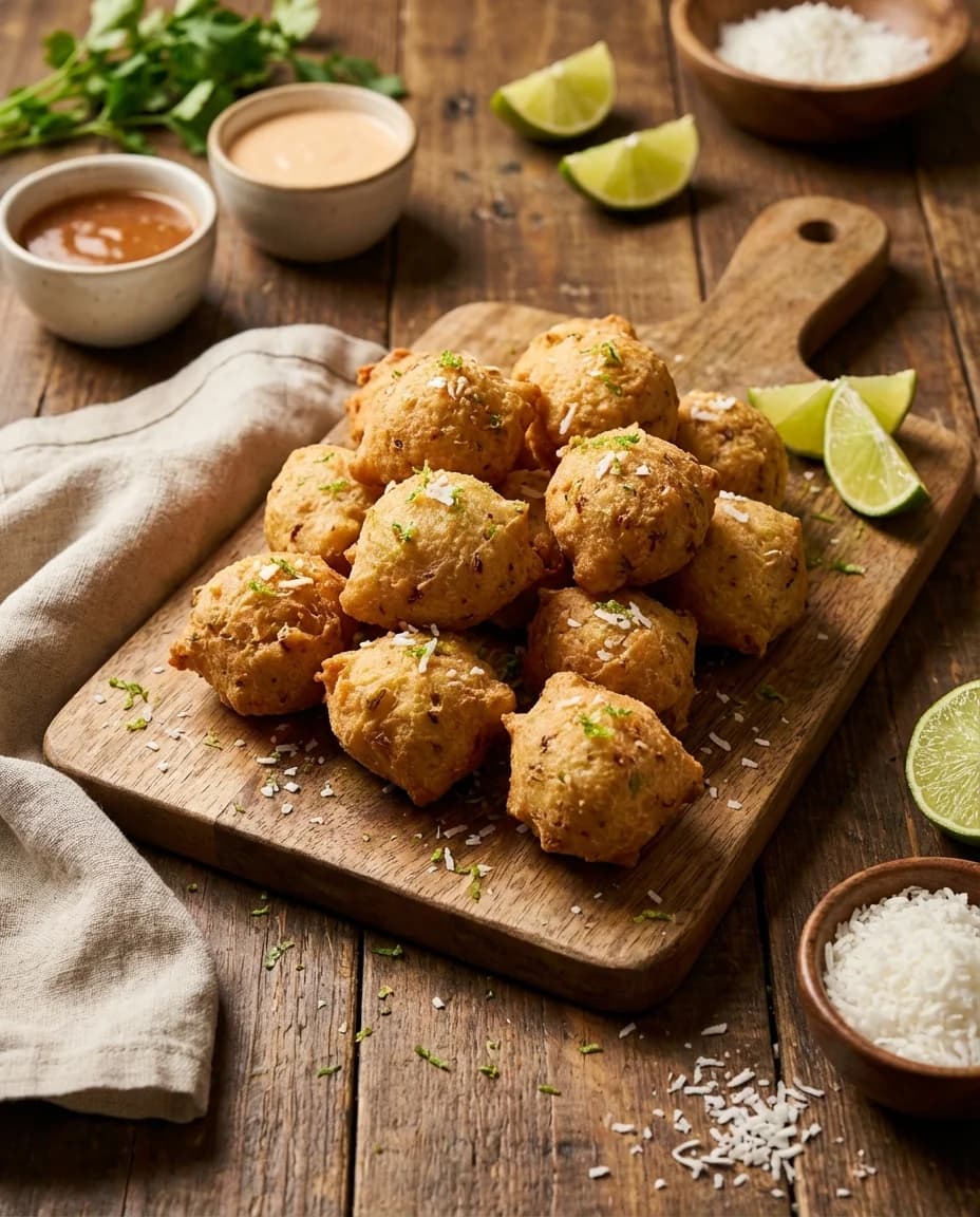 Zesty Coconut Jamaican Fried Dumplings