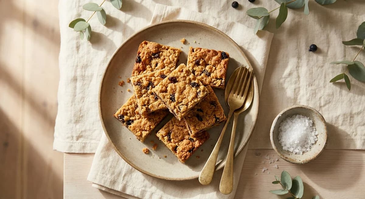Buttery Christmas Pudding Flapjack Recipe