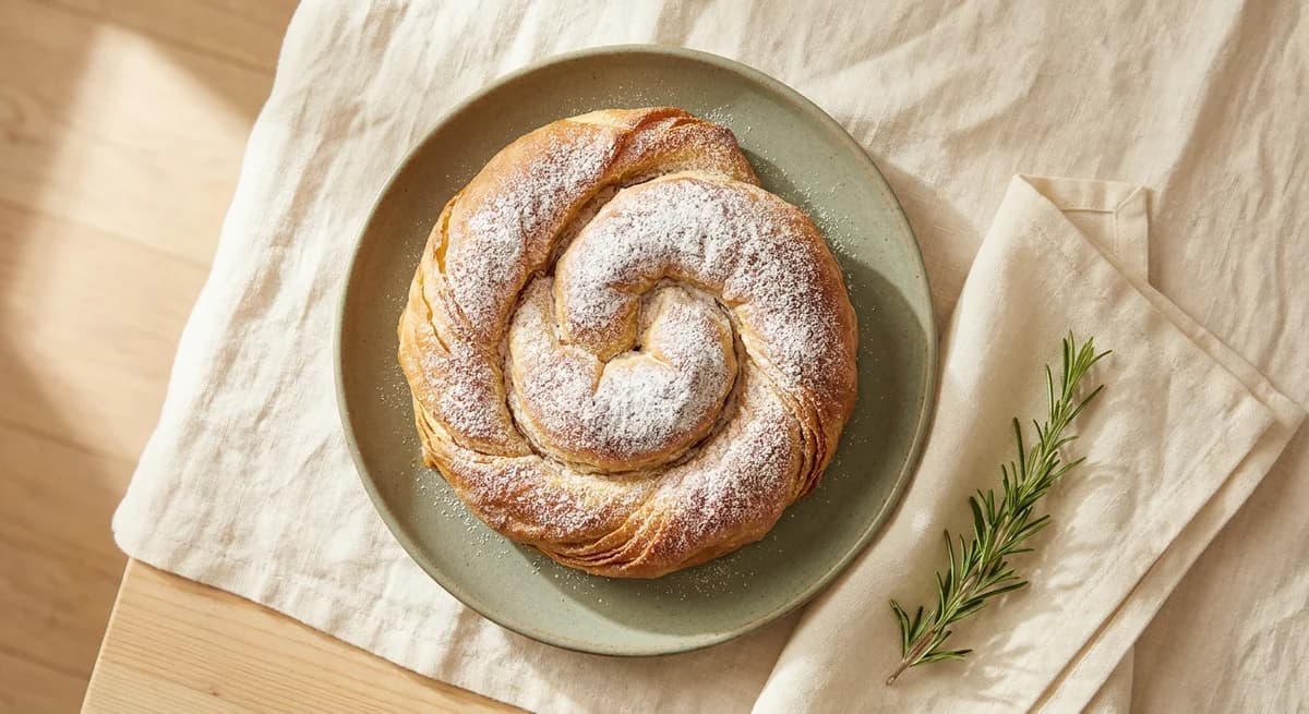 Buttery Mallorcan Ensaimada Recipe