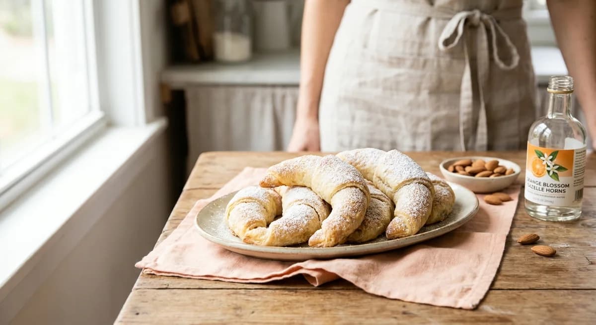 Buttery Orange Blossom Gazelle Horns Recipe