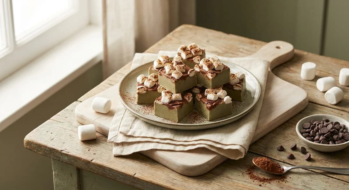 Creamy Marshmallow Hot Chocolate Fudge Recipe
