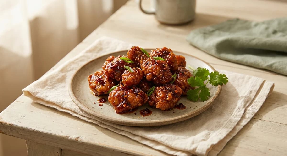 Crispy Air-Fryer General Tsos Chicken Recipe