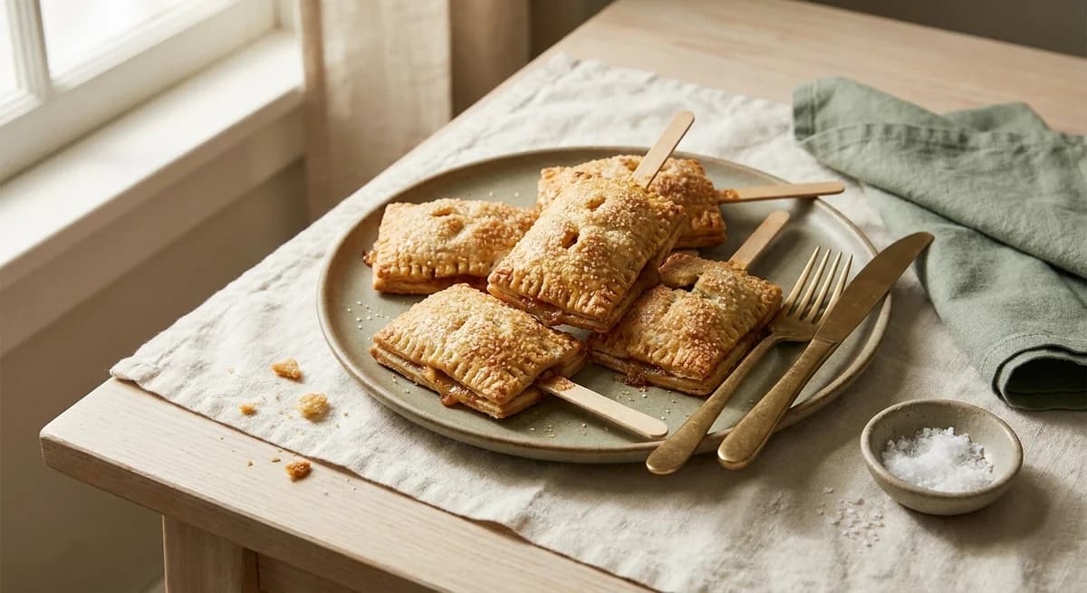 Crispy Baked Apple Pie Pops Recipe