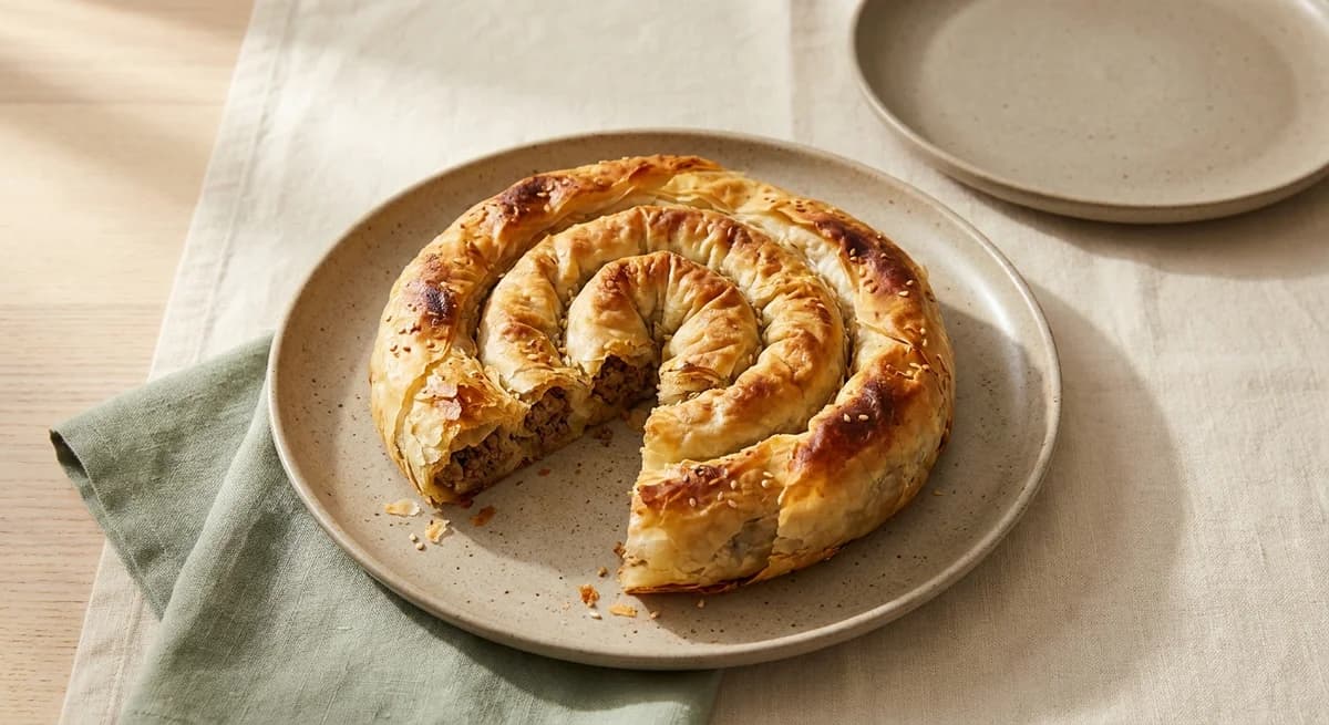 Crispy Beef and Onion Burek Recipe