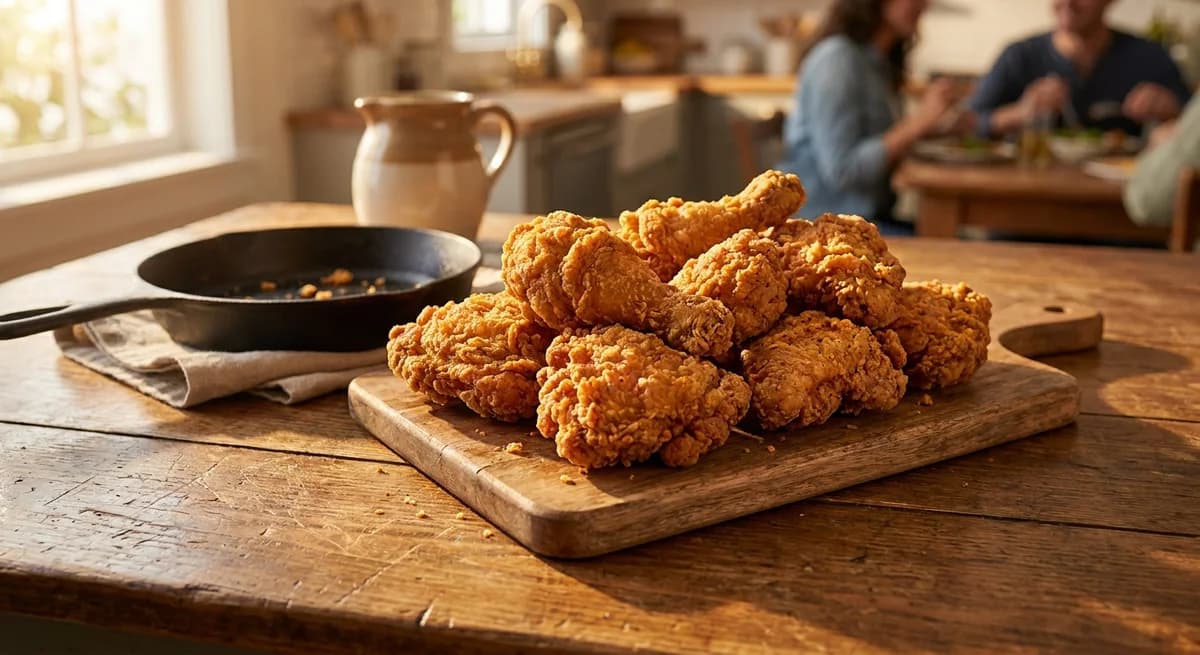 Crispy Buttermilk Kentucky Fried Chicken Recipe