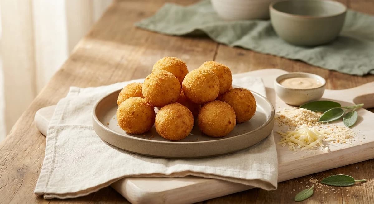 Crispy Golden Bolita di Keshi Recipe