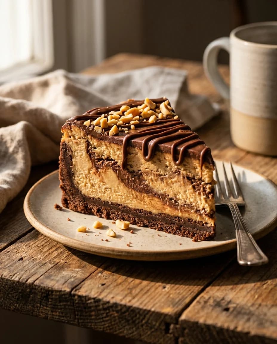 Decadent Chocolate Peanut Butter Cheesecake Recipe