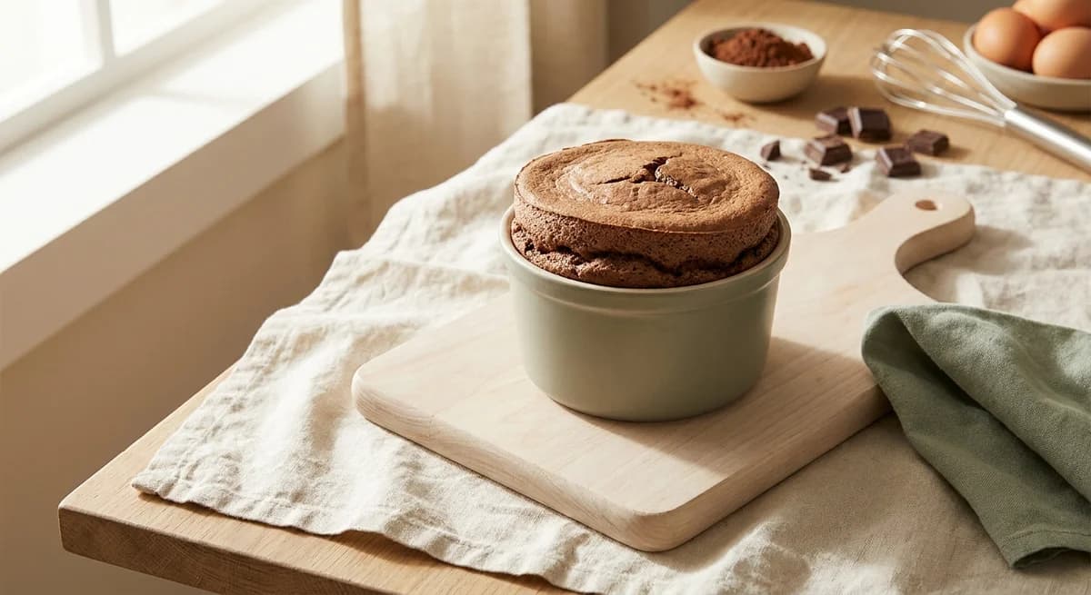 Easy 30-Minute Chocolate Souffle Recipe