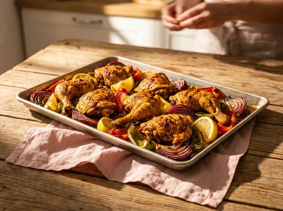 Easy Sheet-Pan Tandoori Chicken Recipe