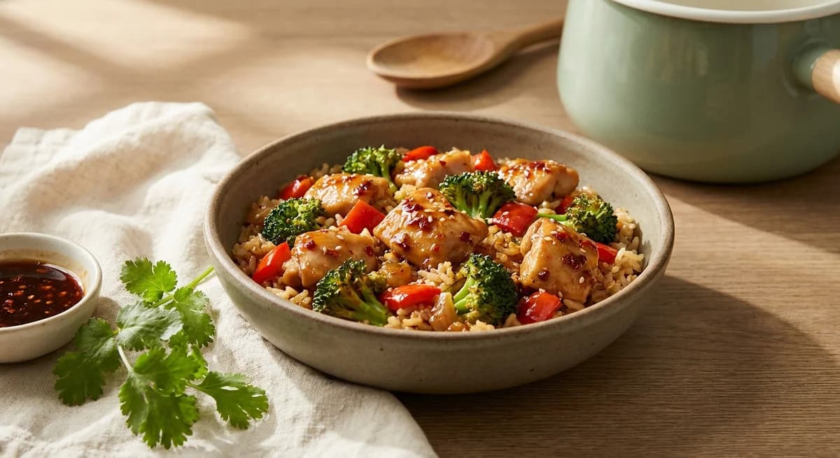 Easy Spicy Teriyaki Chicken Casserole Recipe