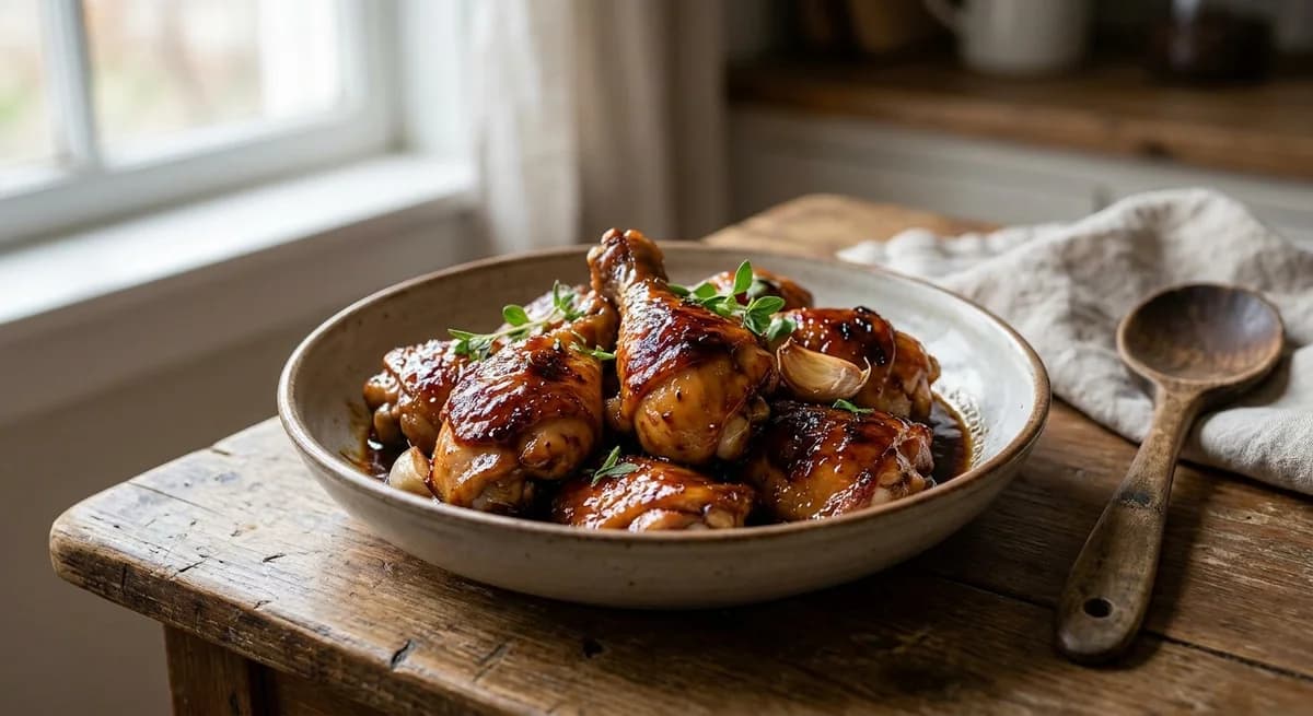 Honey Garlic Sticky Chicken Recipe
