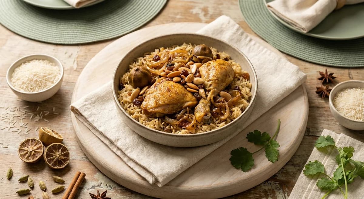 One-Pot Chicken Kabse Recipe