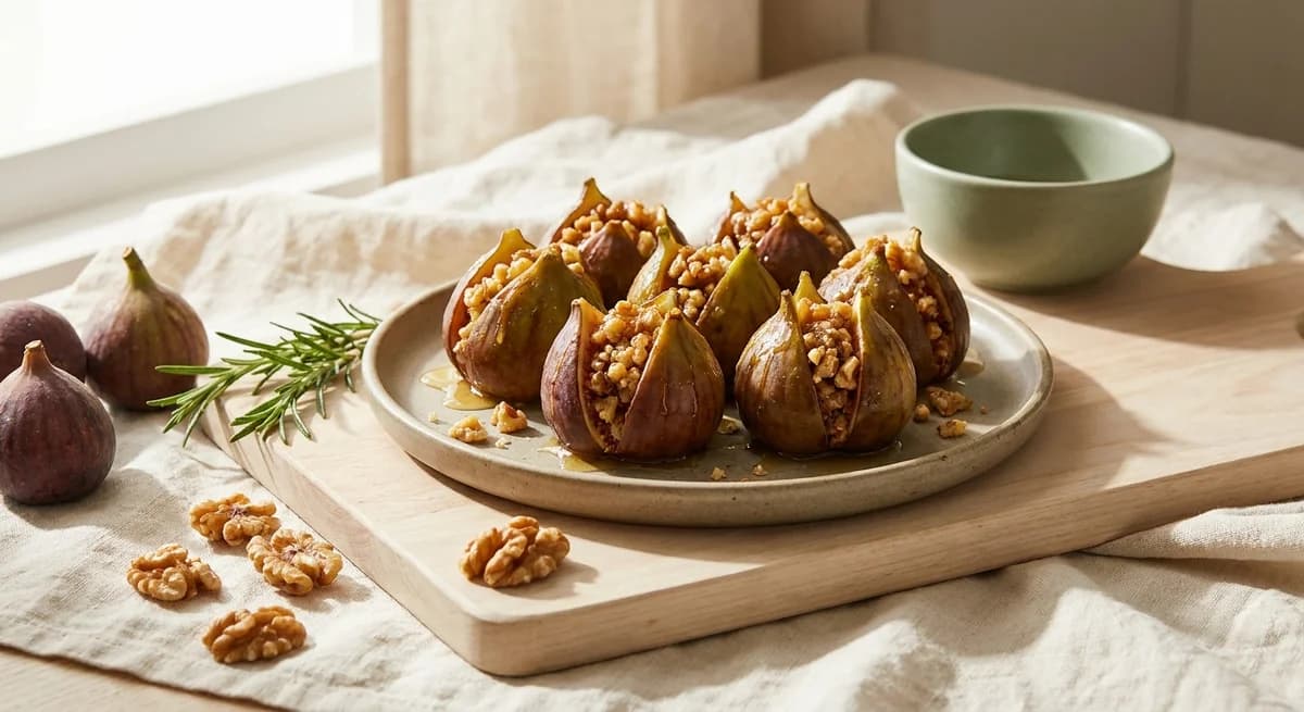 Quick 25-Minute Walnut Stuffed Figs Recipe