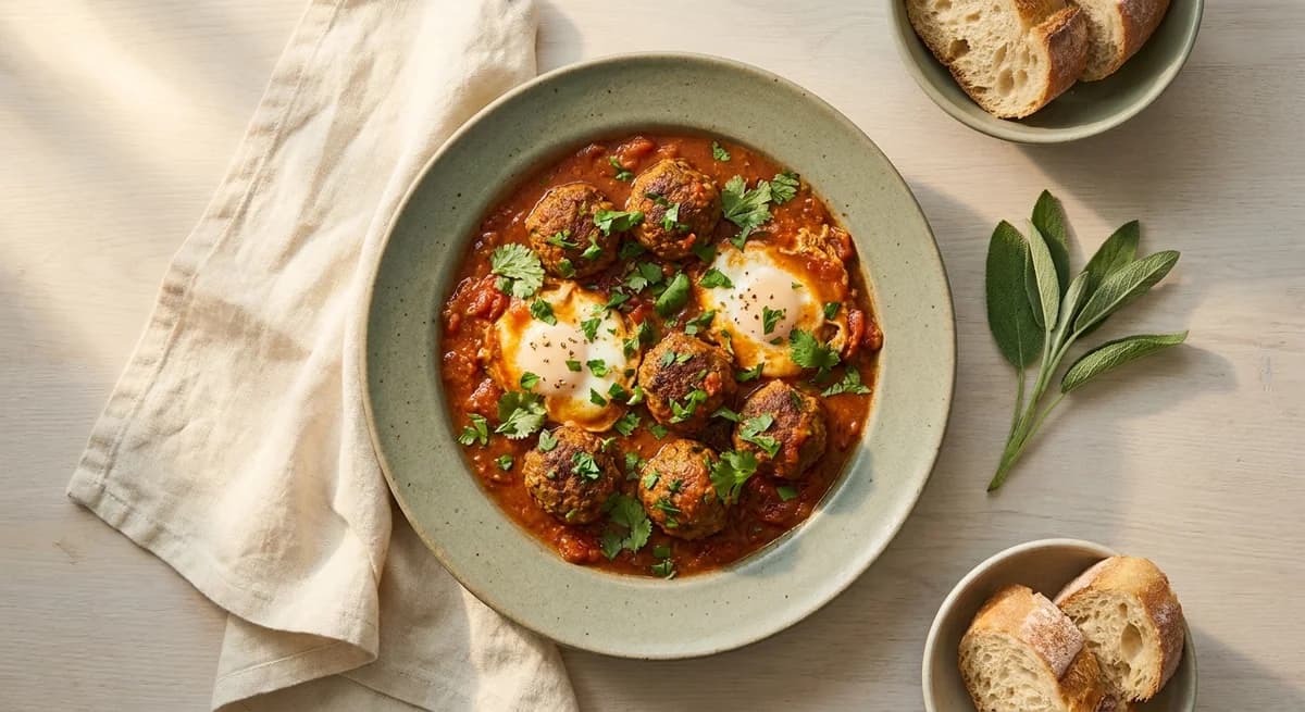 Quick 30-Minute Algerian Kefta Meatballs