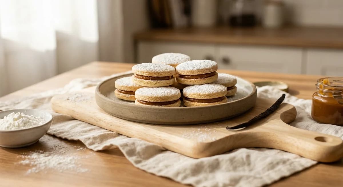 Quick 30-Minute Vanilla Alfajores Recipe