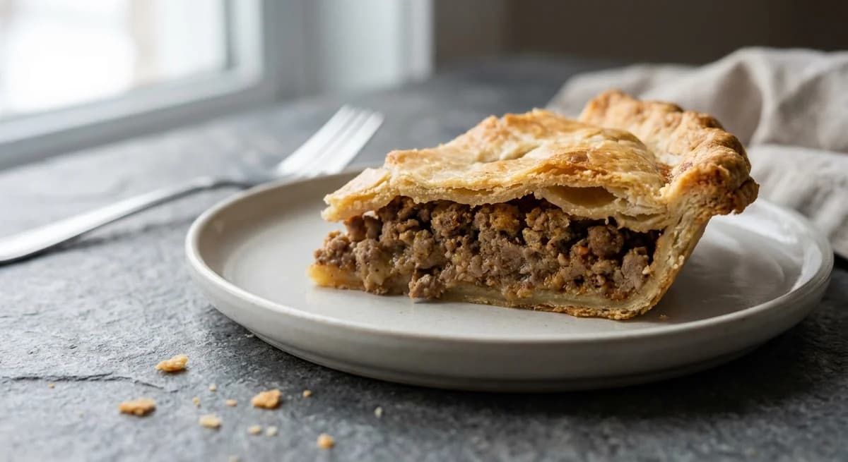 Rustic French Canadian Tourtiere Recipe