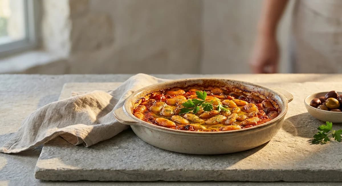 Rustic Greek Gigantes Plaki Recipe