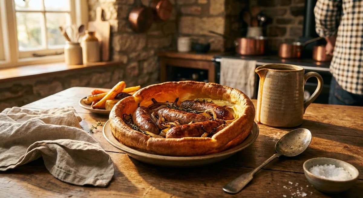 Rustic Homestyle Toad In The Hole Recipe