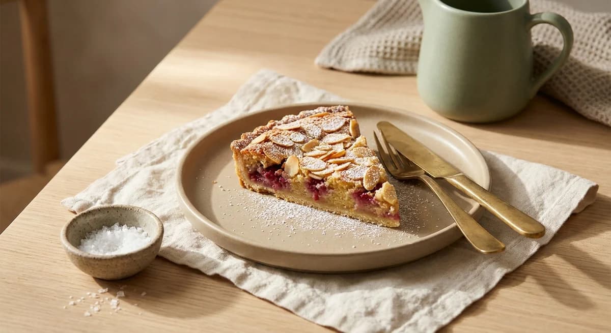 Rustic Raspberry Bakewell Tart Recipe