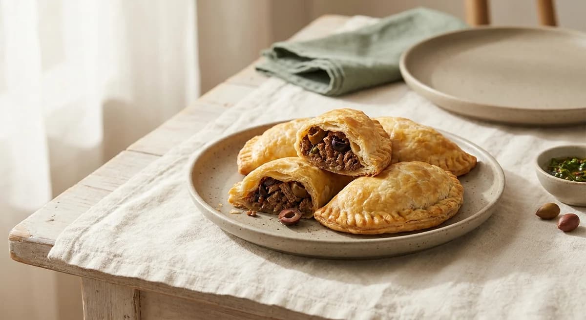 Savory Beef and Olive Empanadas Recipe