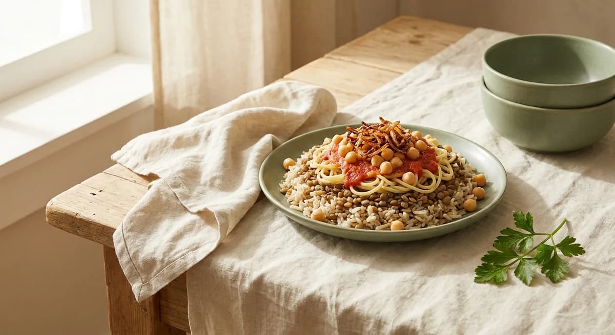 Savory Egyptian Koshari Recipe