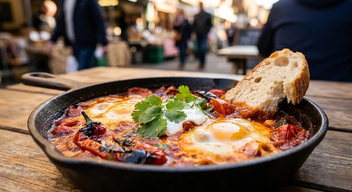 Smoky Harissa Shakshouka Recipe
