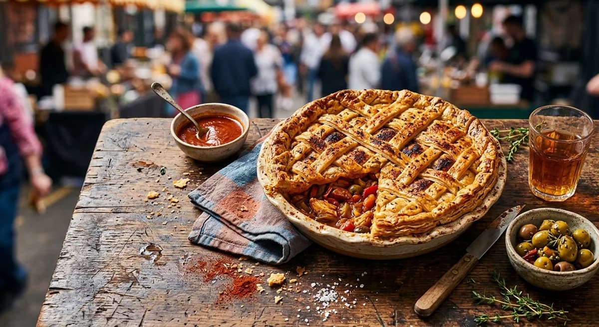 Smoky Spanish Chicken Pie Recipe